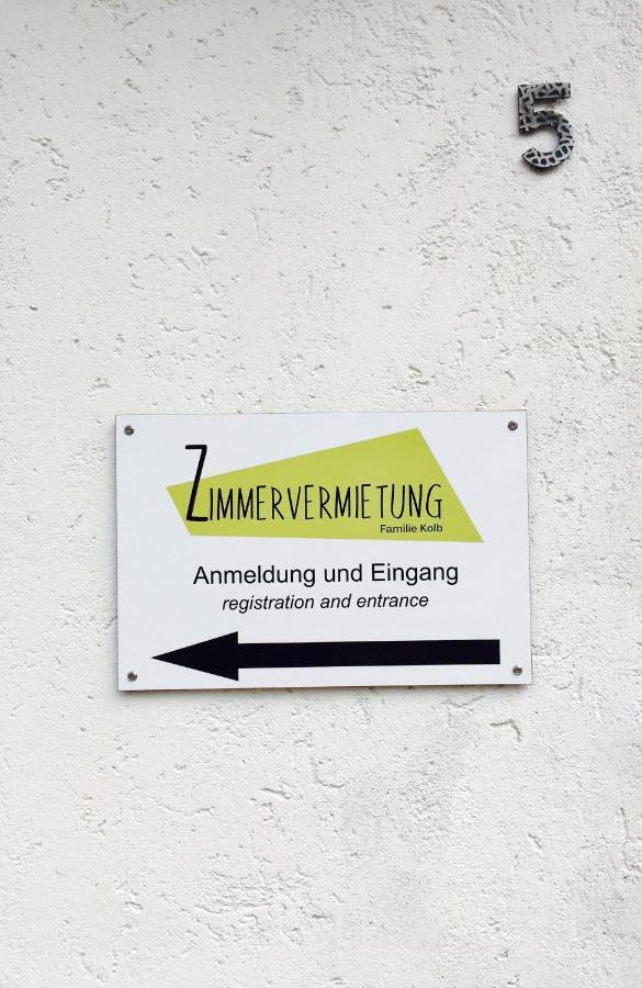 Zimmervermietung Familie Kolb Oberessendorf Exteriér fotografie